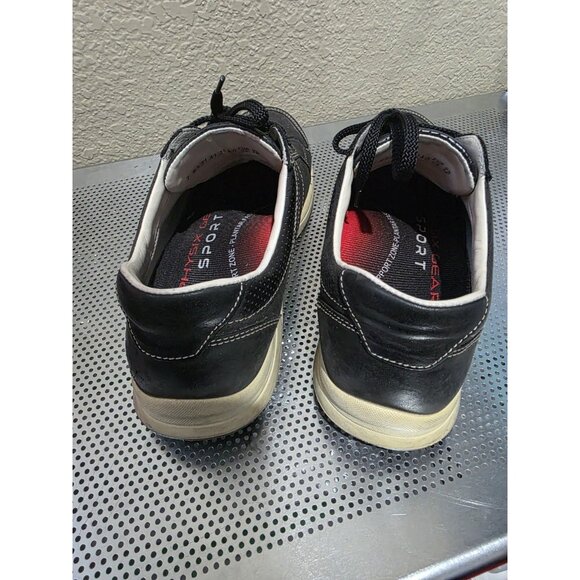 Mephisto Hero Perf Mens Size 10 Black Leather Casual Work Dress Sneakers Shoes - Picture 4 of 7